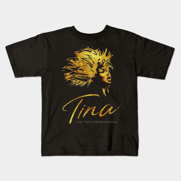 Tina Turner new 2 Kids T-Shirt by RyuZen